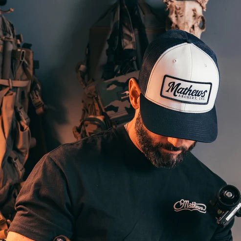 Mathews Outlander Cap Navy/White