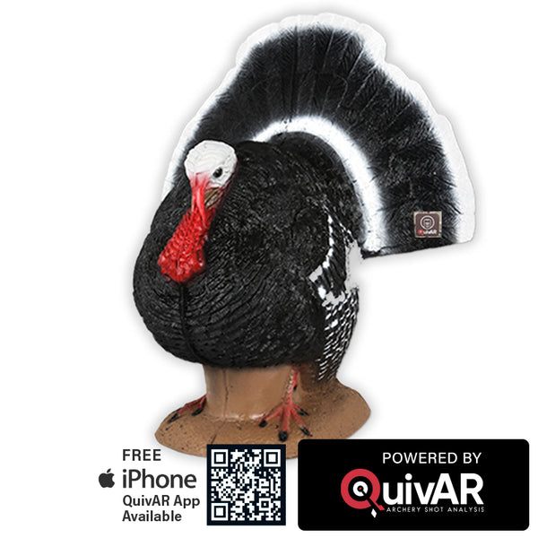 Backyard Strutter Turkey QuivAR Enabled Archery Target