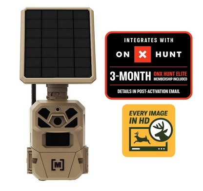 Moultrie Edge 2 Solar Trail Camera and Rechargeable Battery Pack
